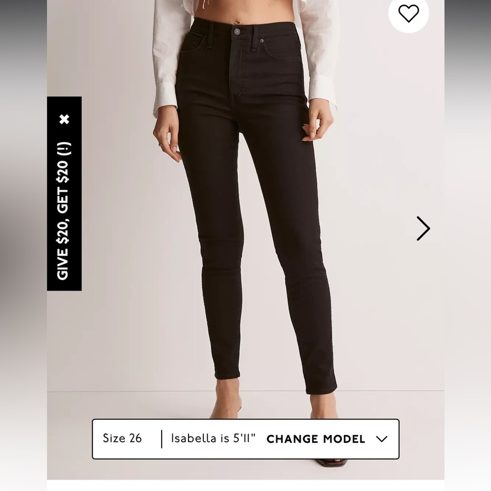 Madewell Skinny Jeans